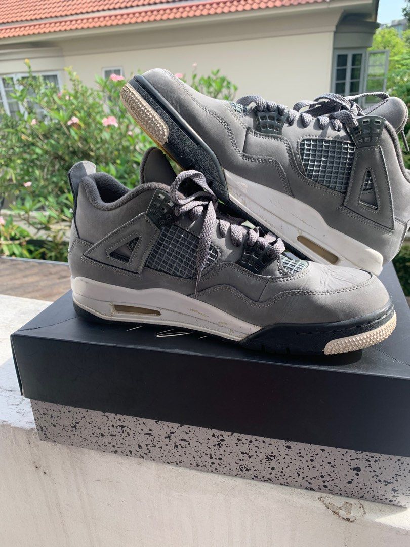Jordan 4 cool grey size 7 hotsell