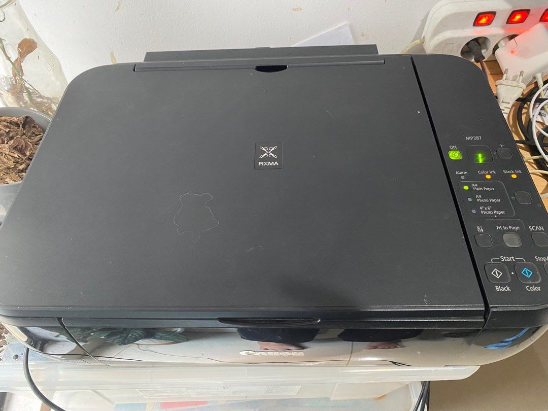 Printer scanner canon mp287 on carousell