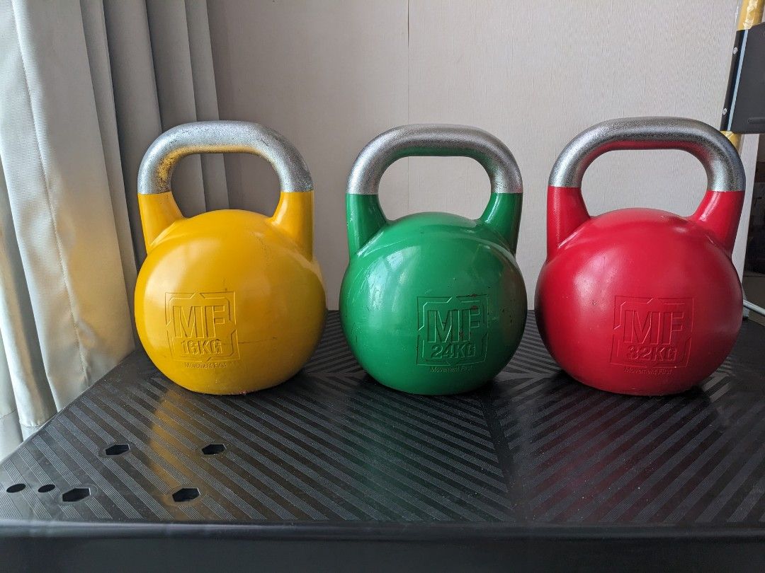 Pro Grade Competition Kettlebells with Rust Proof Stainless Steel
