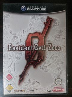 Resident Evil Zero European German Version Nintendo Gamecube Game