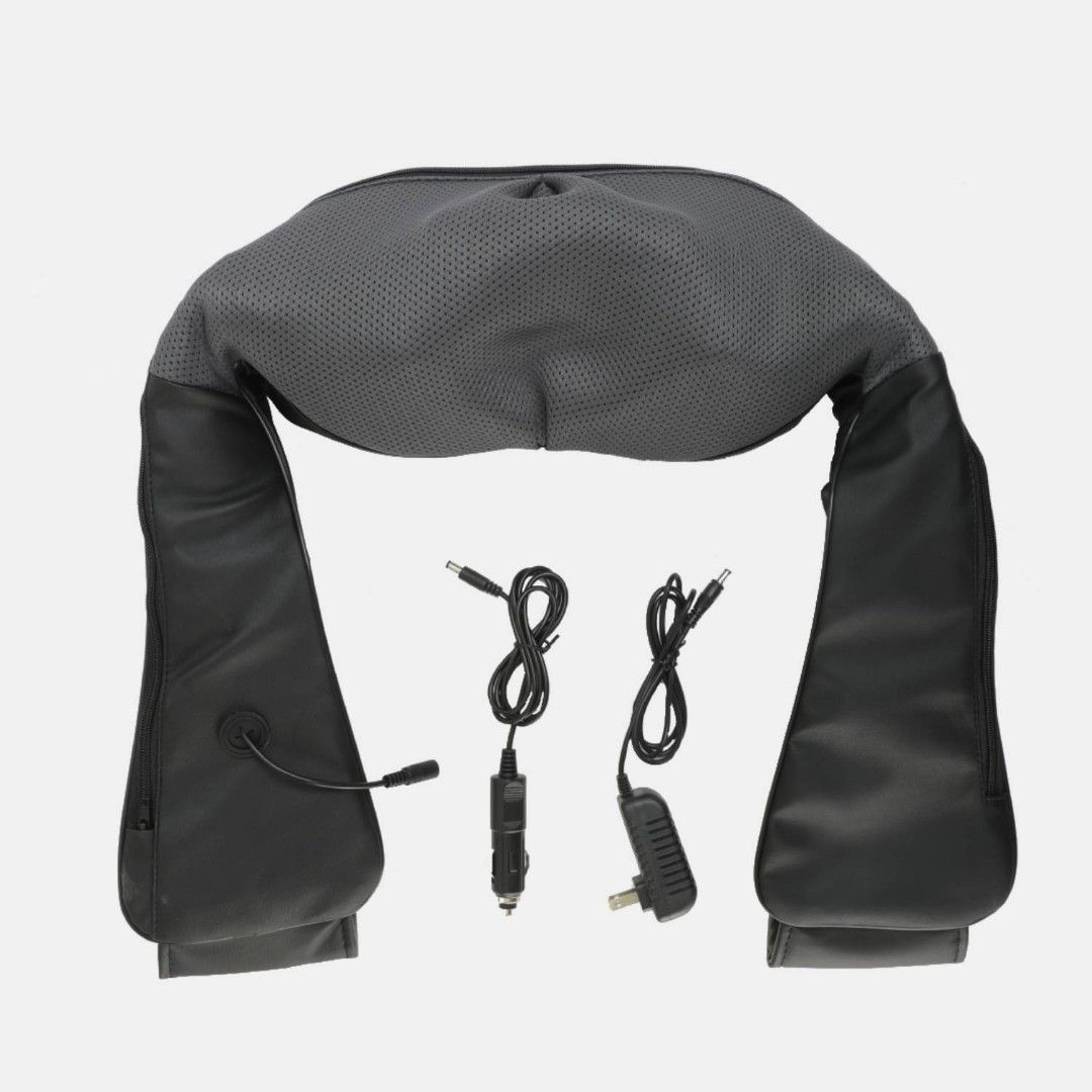 Rest Easy Neck and Pillow Massager - Black (Category: Massage Devices) located in Quezon City. Submitted by jpiie12 (Listing ID 1225253872, Image 2). Description: PAYMENT FIRST BASIS Product Detail Literally sit back and relax thanks to this electric pillow massager. Synthetic leather and mesh material Electric 3D kneading massage pillow For shoulder, legs, and body Advanced heating function Relieves muscle tightness and pain Measurements: 115 x 