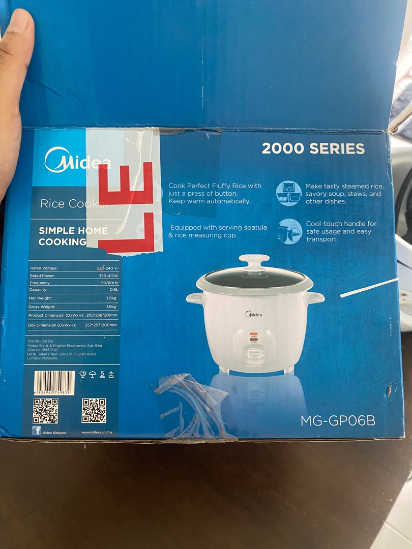 Rice cooker without penutup, TV & Home Appliances, Kitchen Appliances