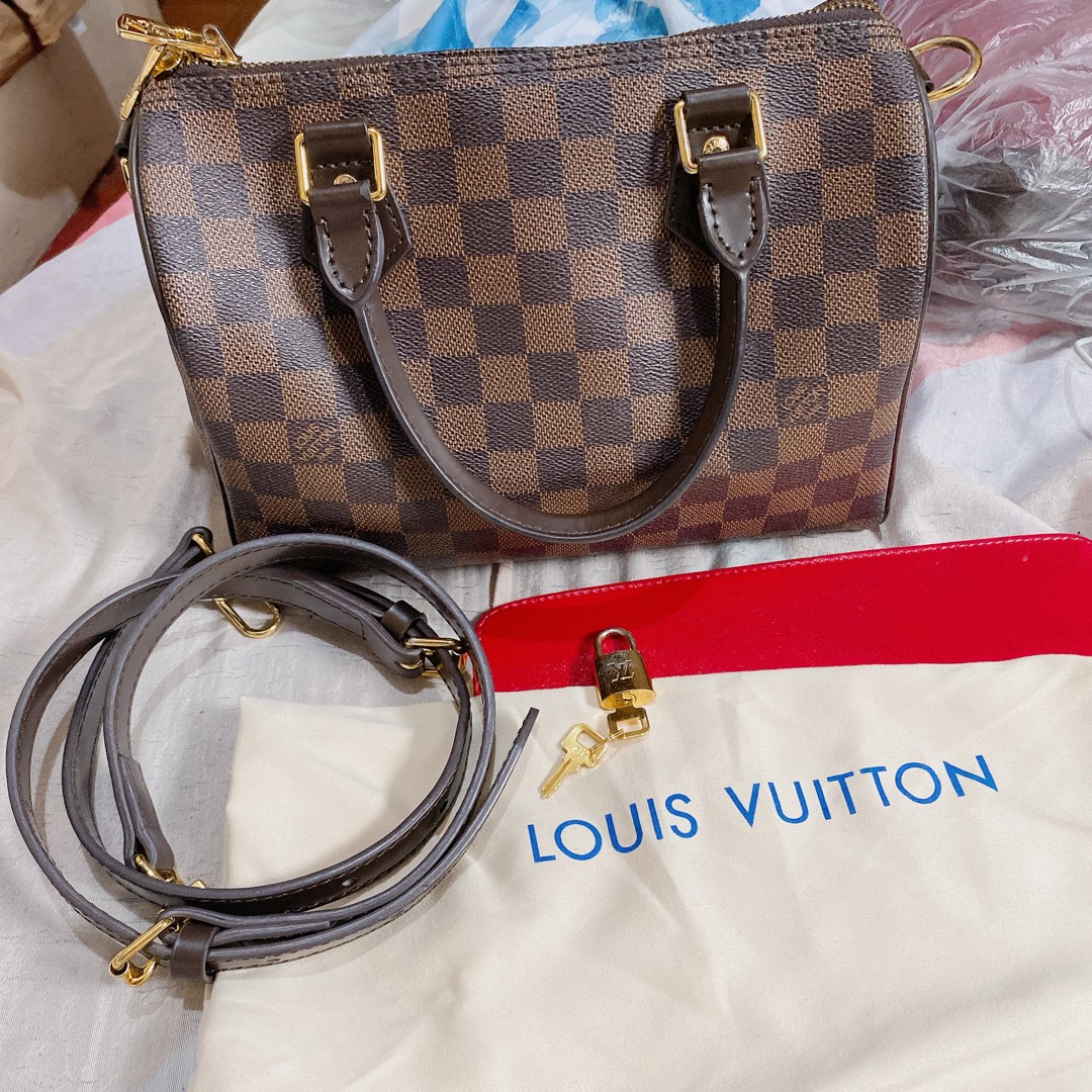 SALE LV Bandou 25 Coded with Lock and Key and Dustbag Luxury
