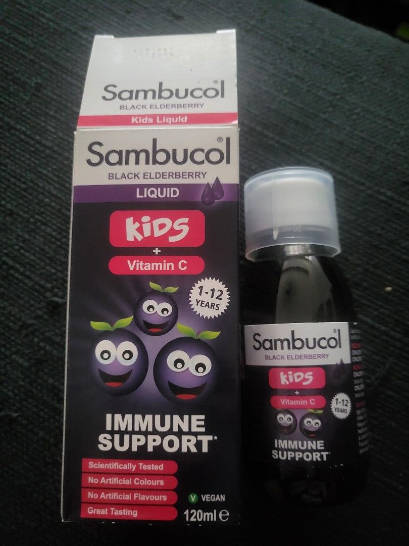 Sambucol kids, Health & Nutrition, Health Supplements, Vitamins ...