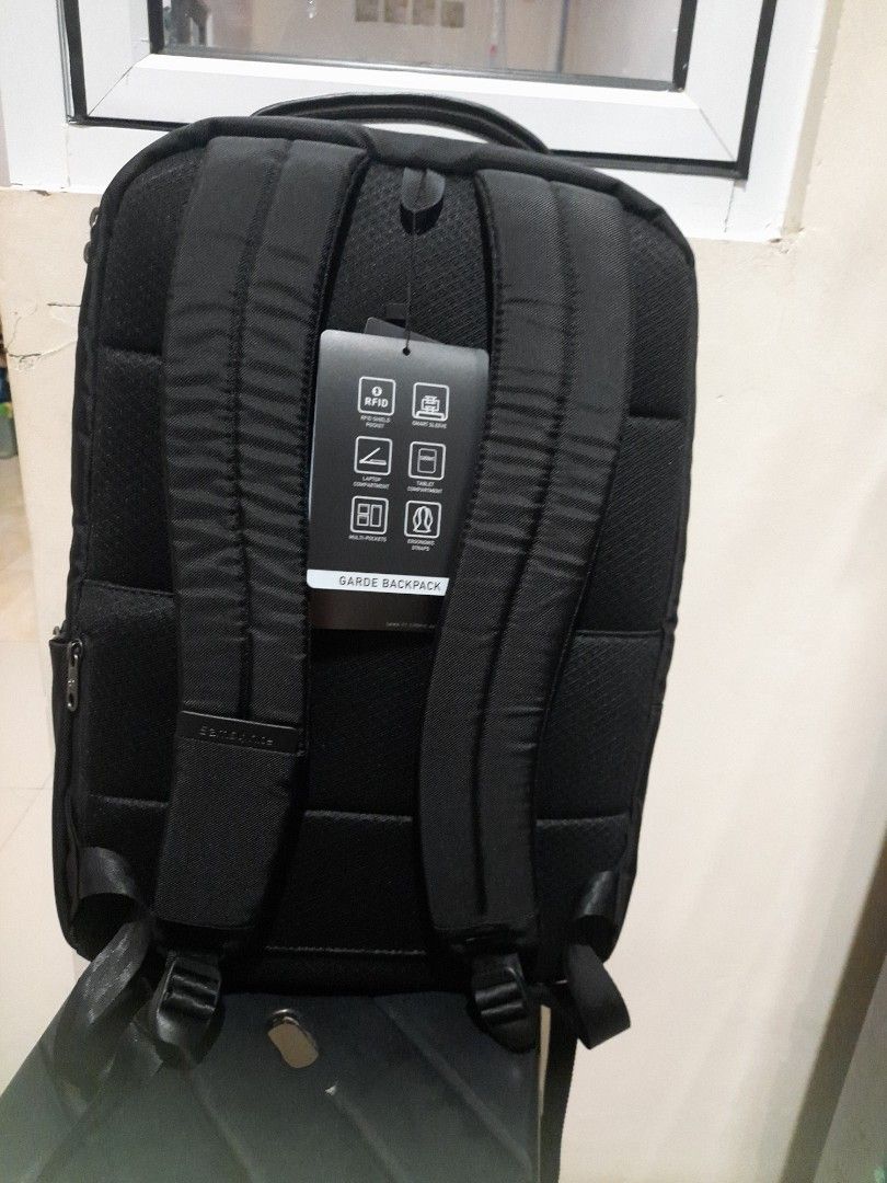 Samsonite Garde Backpack Fesyen Pria Tas Dompet Ransel di Carousell