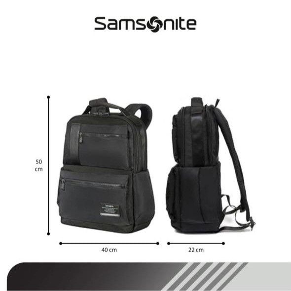 SAMSONITE Openroad Laptop Backpack Jet Black on Carousell