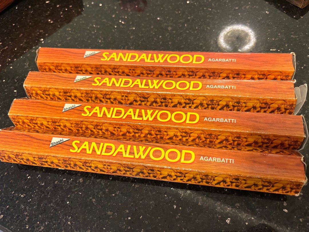 Sandalwood incense sticks, Furniture & Home Living, Home Fragrance on