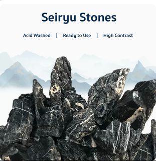 1KG Seiryu Ryuoh Stones Rocks Aquascape