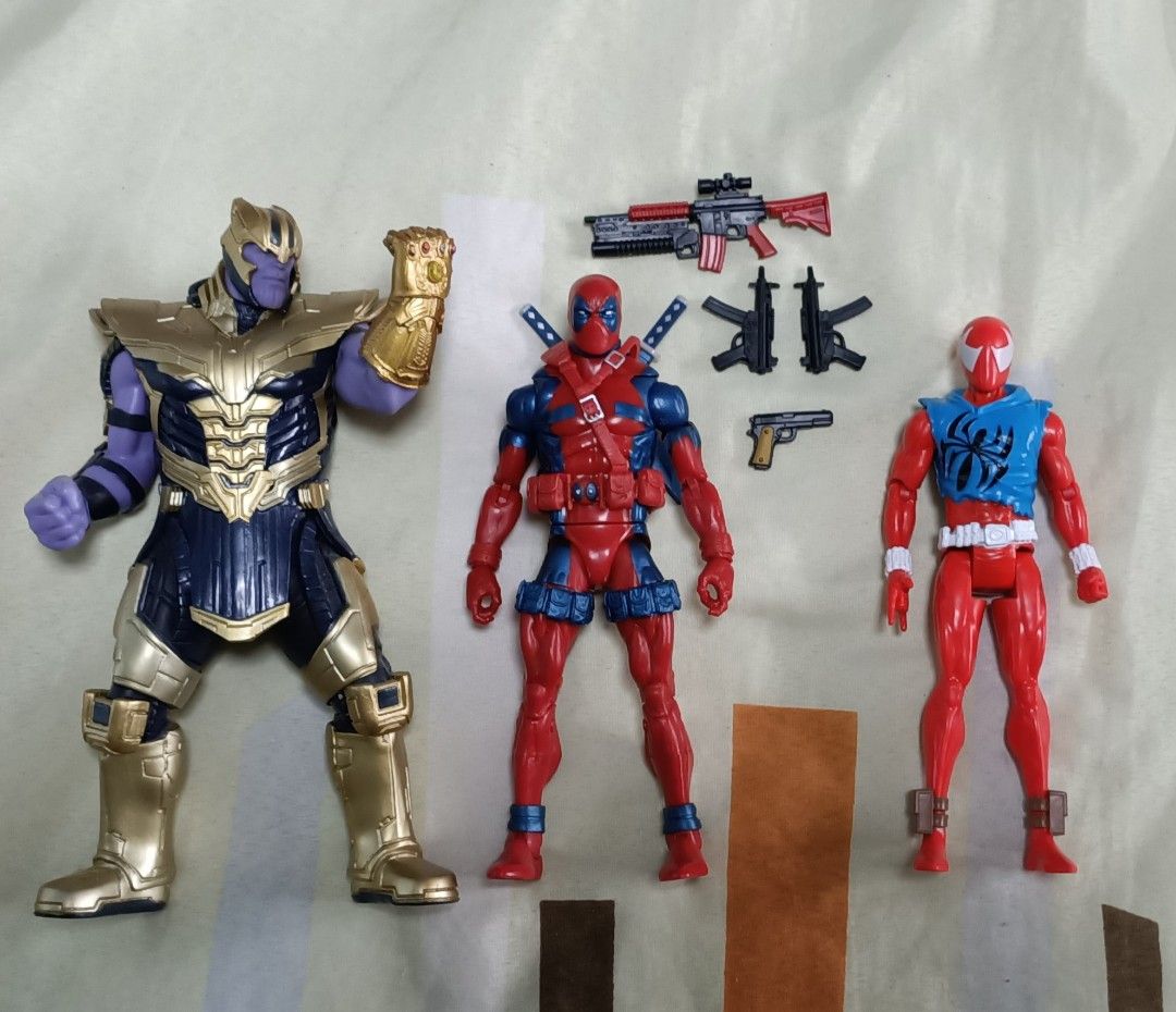 (Set of 3) Marvel Legends X Men Retro Deadpool Sega LPM Avengers ...