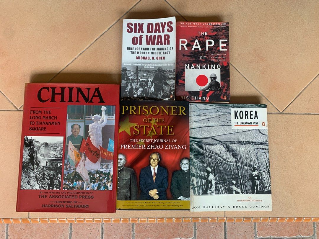 Set of 5 Non Fiction Books China and Korea, Hobbies & Toys, Books