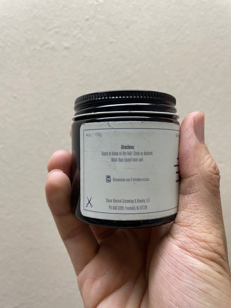 Shear Revival Cellar Door Clay Pomade