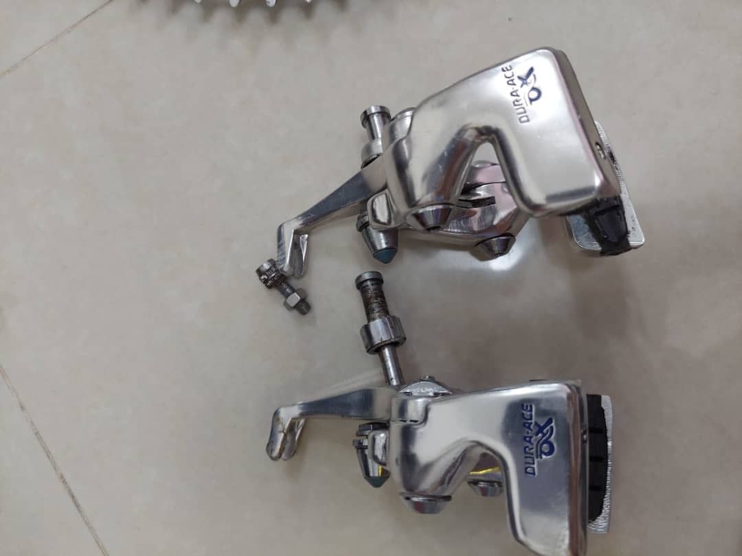 Levier Frein Shimano Dura Ace AX Aero – Alu Argent 24,2 Mm – Vintage Course