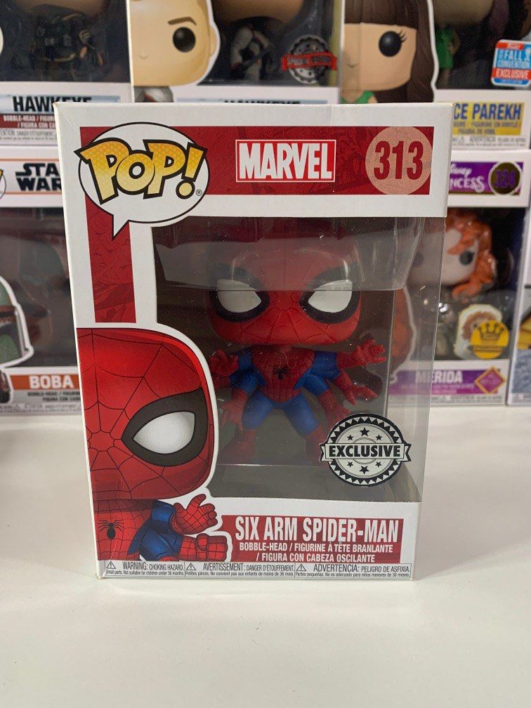 Six Arm Spider-Man Funko Pop, Hobbies & Toys, Memorabilia & Collectibles,  Vintage Collectibles on Carousell