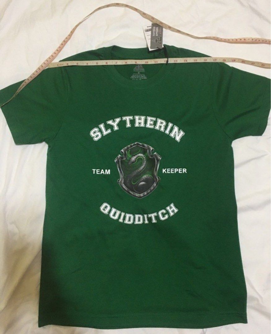 Slytherin green shirt, Women's Fashion, Tops, Shirts on Carousell