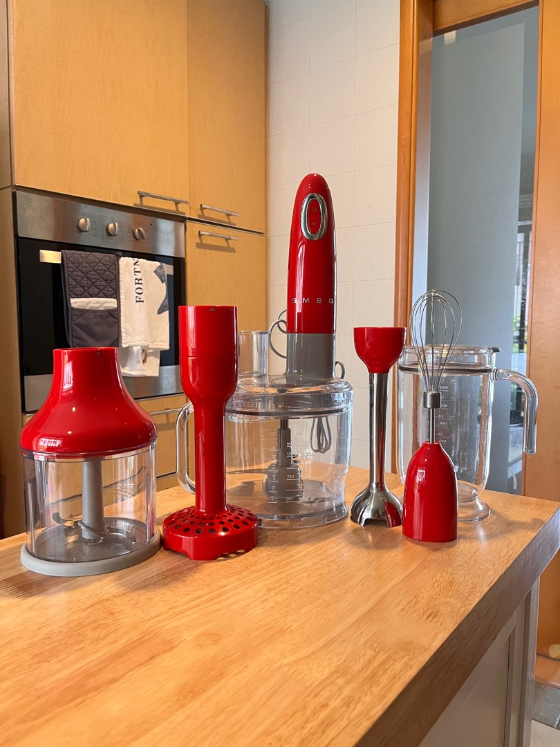 Smeg food processor and hand blender, TV & Home Appliances, Kitchen