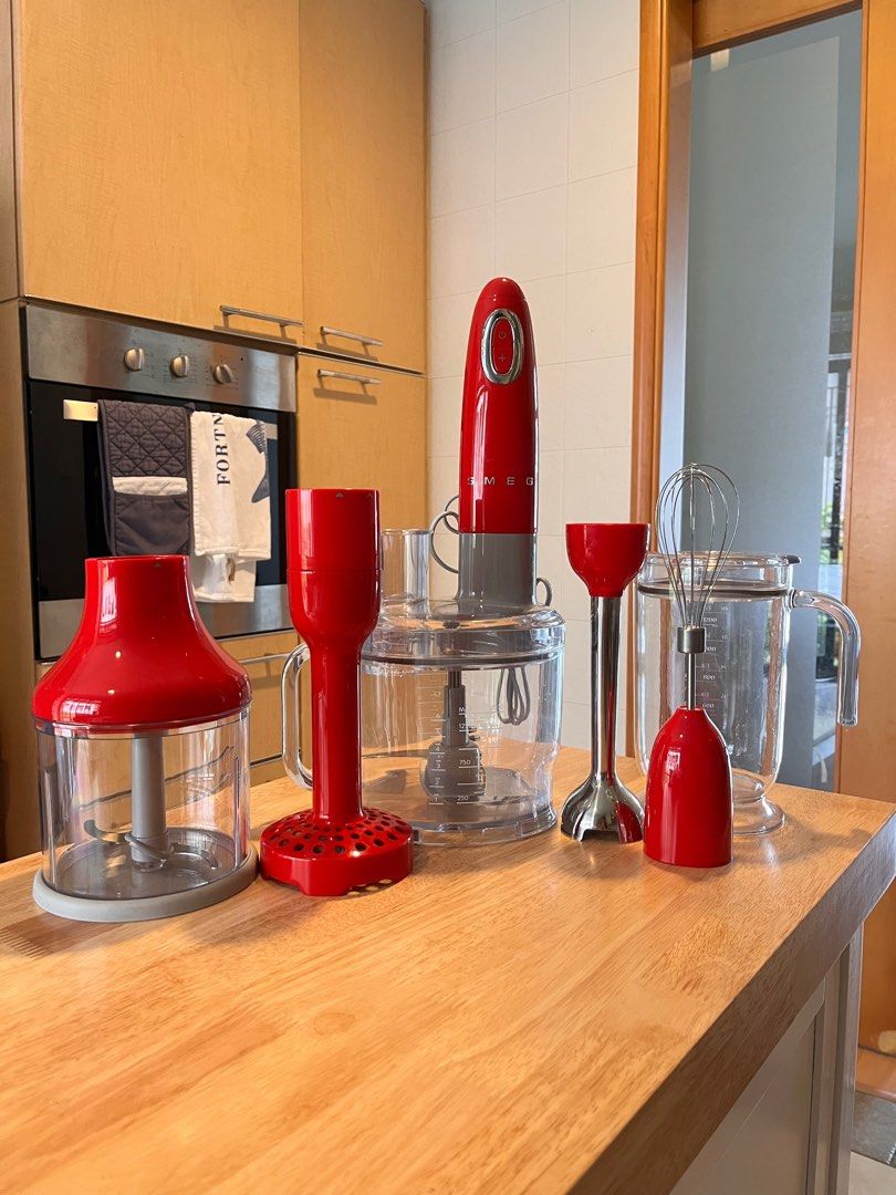 Smeg food processor and hand blender, TV & Home Appliances, Kitchen