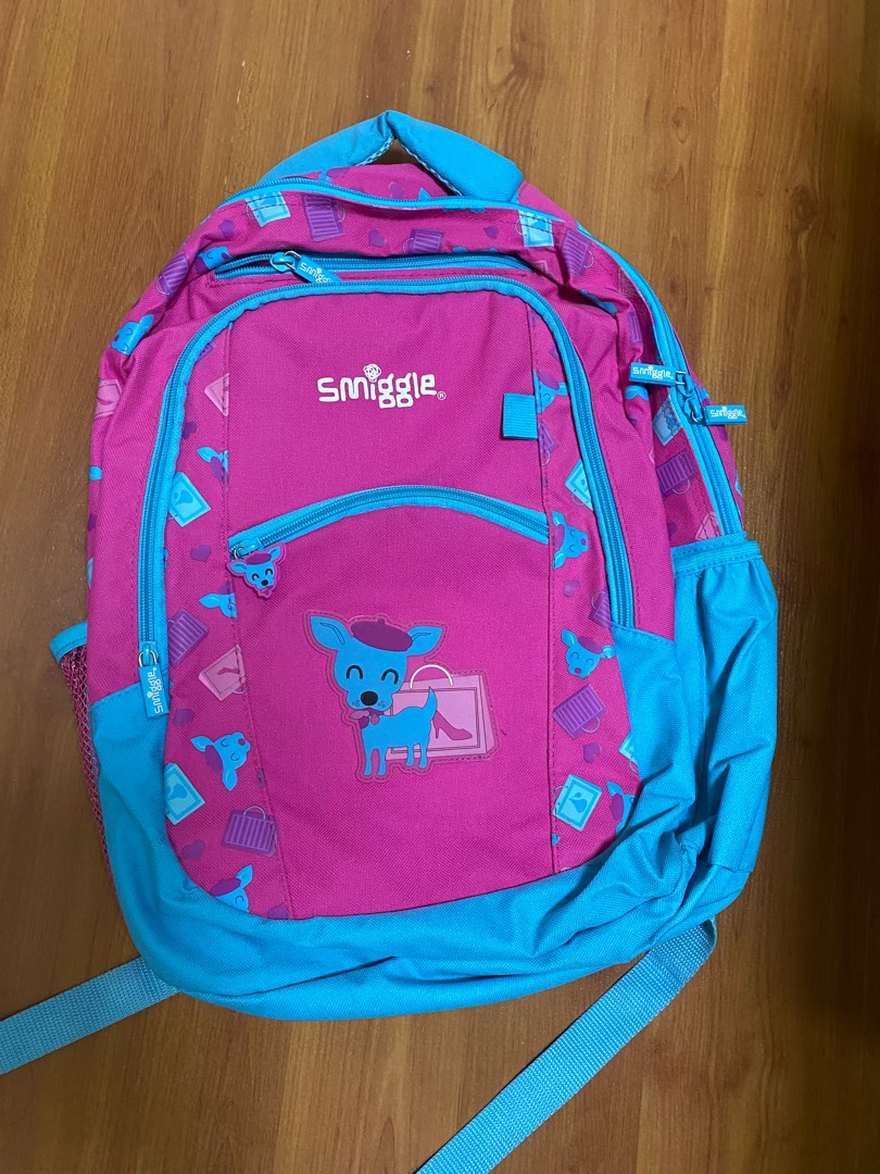 Smiggle dog backpack new arrivals