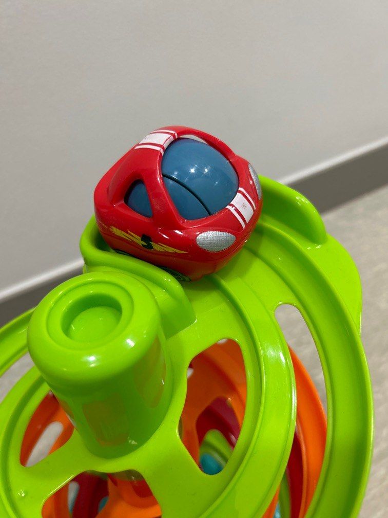 Spinning car track toy, Hobbies & Toys, Toys & Games on Carousell