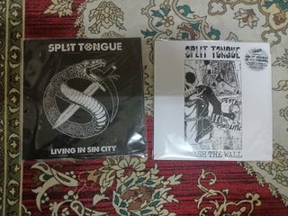 Split Tounge 7" (Smash The Wall & Living In Sin City)