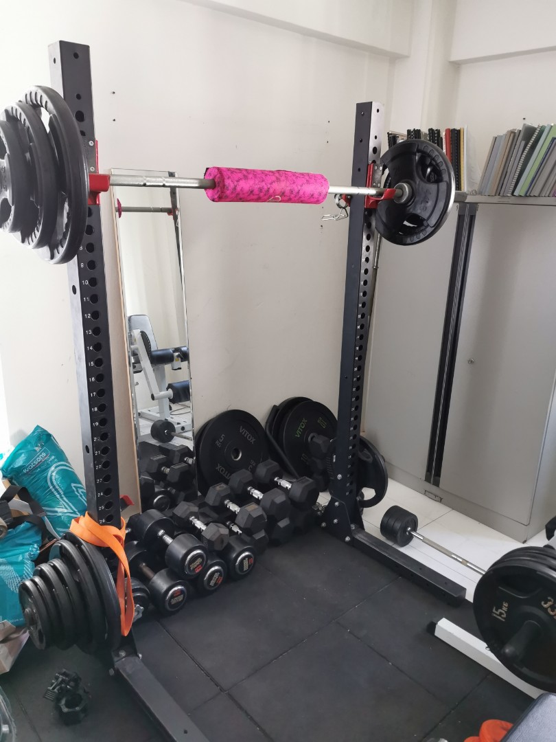 Vigor Squat Rack, Sports Equipment, Exercise & Fitness, Weights ...