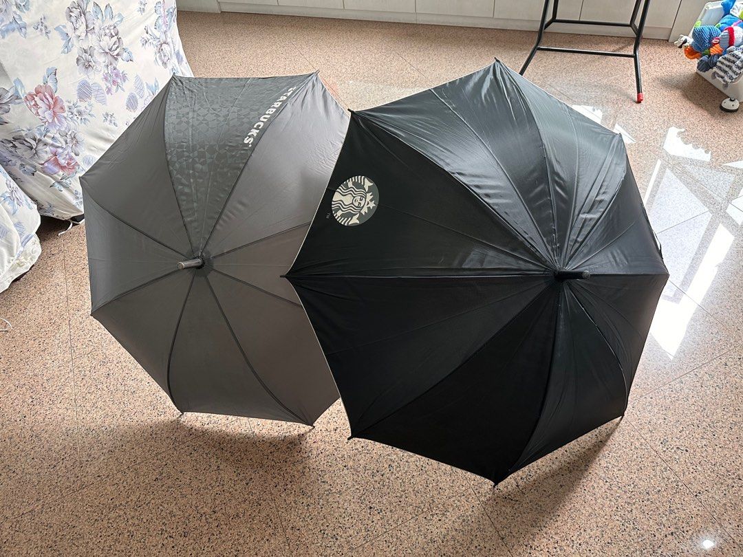 Starbucks UV Umbrella, Hobbies & Toys, Travel, Umbrellas on Carousell