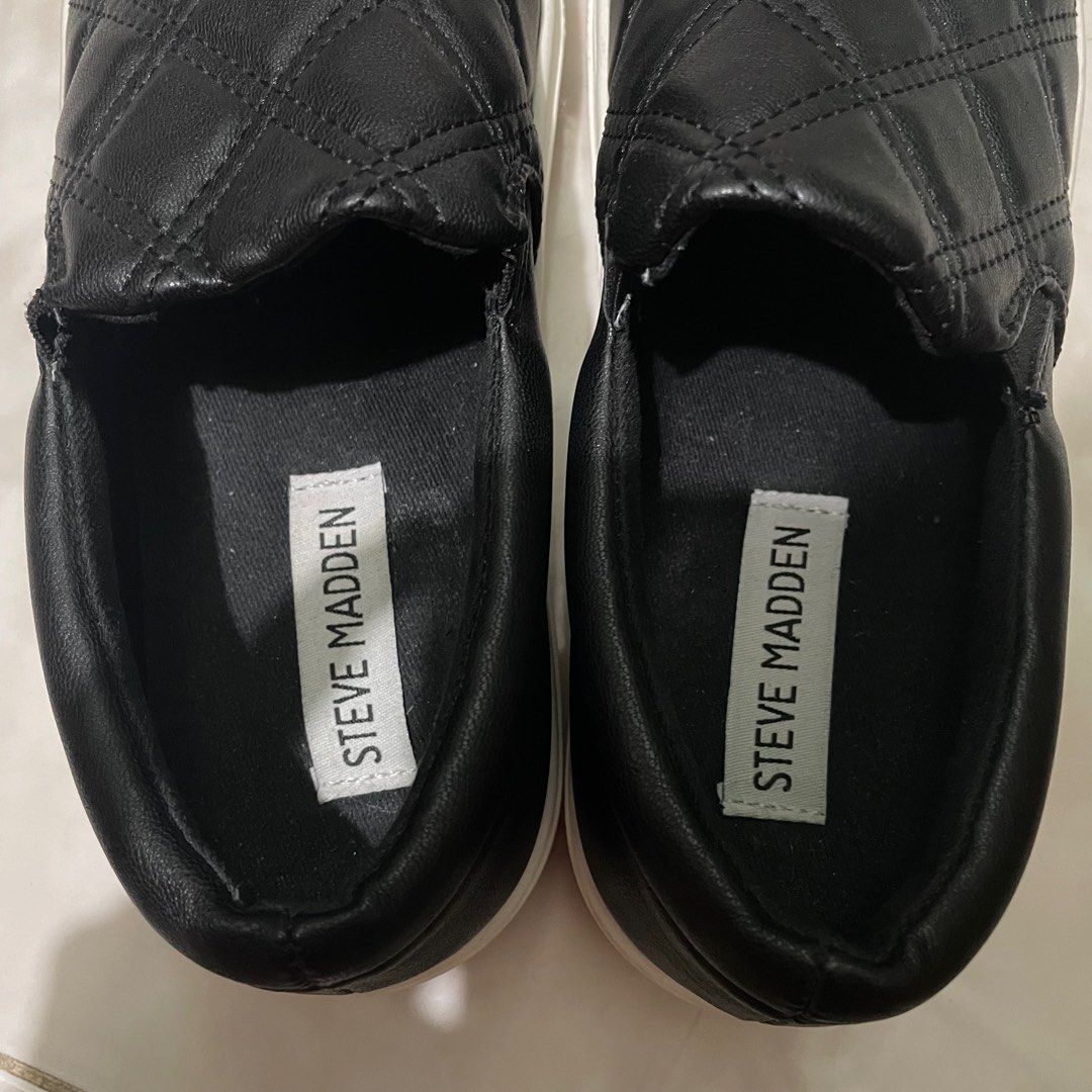slip on steve madden sneakers