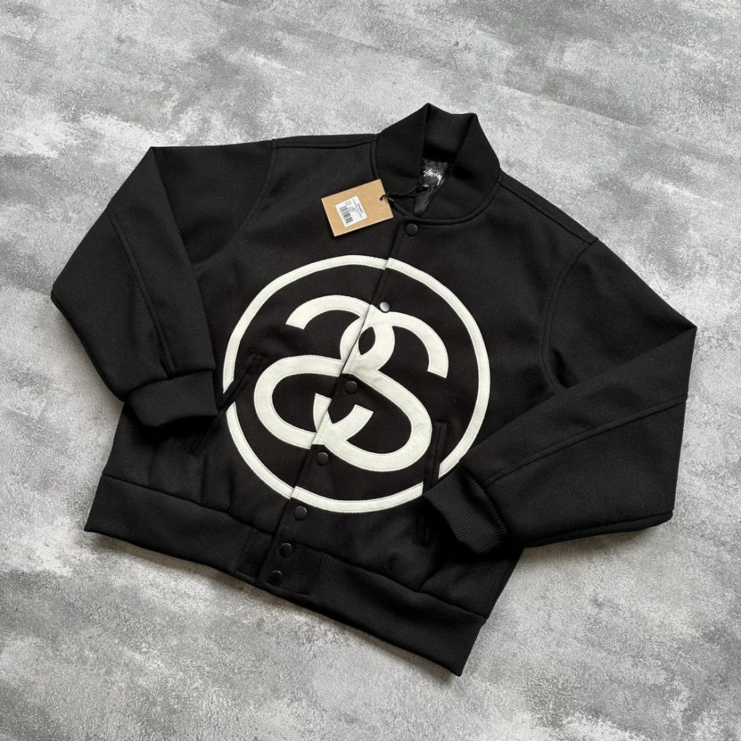 Stussy* SS-Link Varsity Jacket, Men's Fashion, Coats, Jackets and