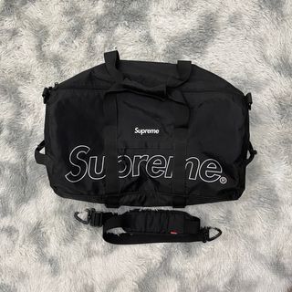 Pre-owned Supreme Duffle Bag (fw18) Red, ModeSens