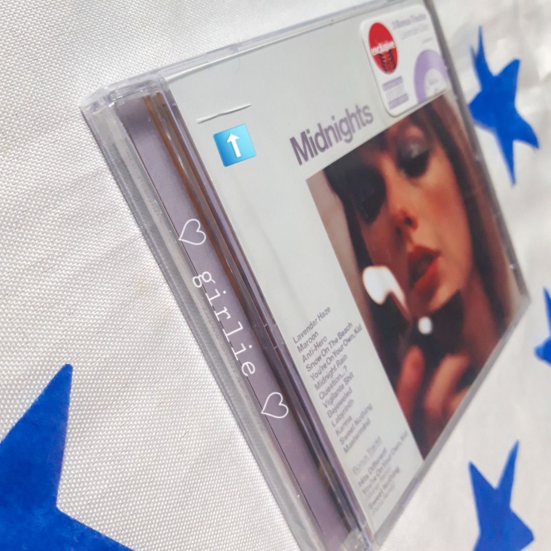 TAYLOR SWIFT Midnights (Bonus Track) CD Album "Lavender Edition