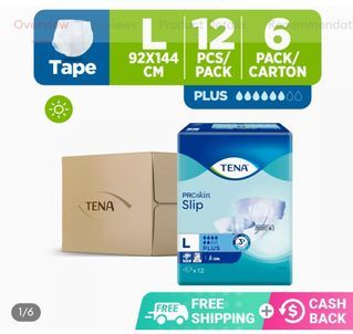 Tena Adult Diapers - Slip Super L