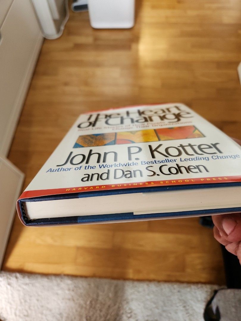 The Heart of Change - John P Kotter (Hardcover), Hobbies & Toys, Books ...