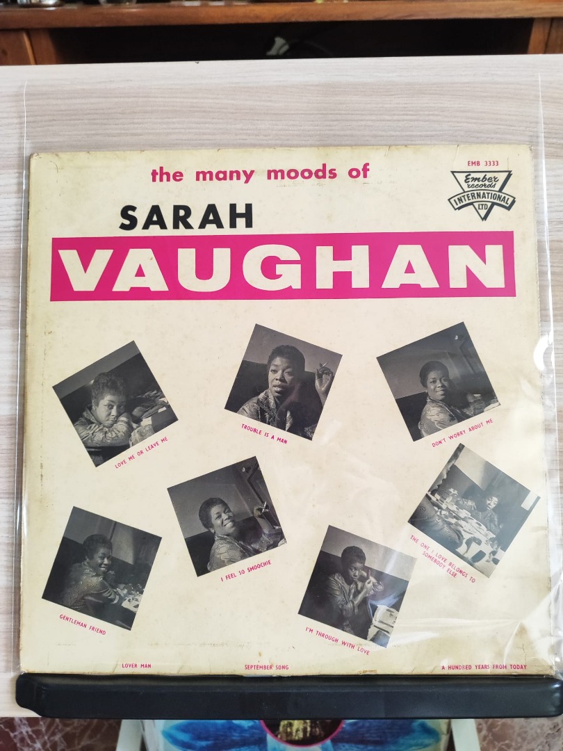 The Many Moods Of Sarah Vaughan Vinyl Hobbies Toys Music Media
