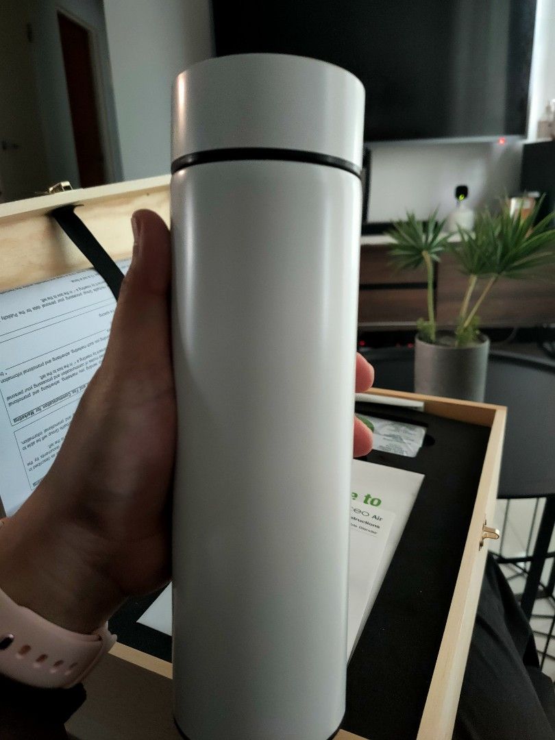 500 Ml Dgtal Thermos Cup Ntellgent Temperature Dsplay Water Bottle