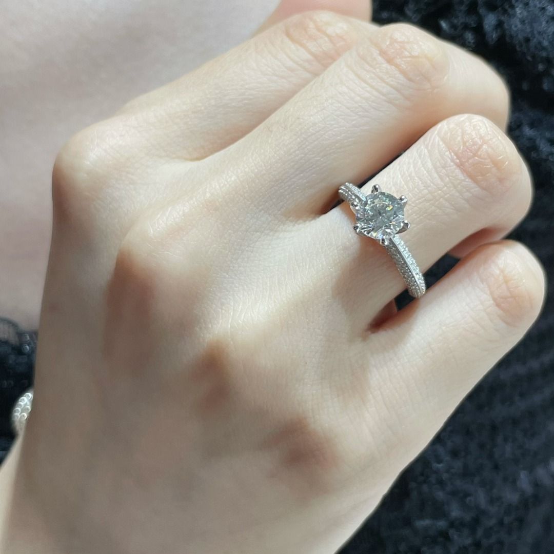 Tiffany Halfway House Six Claws 1 Carat Ring 💍, Women'S Fashion, Jewelry &  Organisers, Rings On Carousell