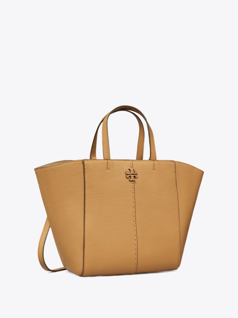 Tory burch top mcgraw leather satchel