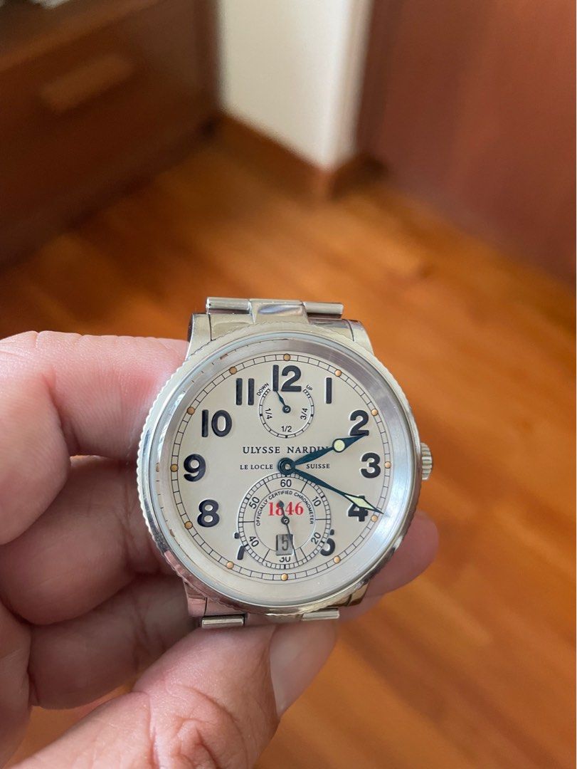 Ulysse nardin marine chronometer 1846 outlet