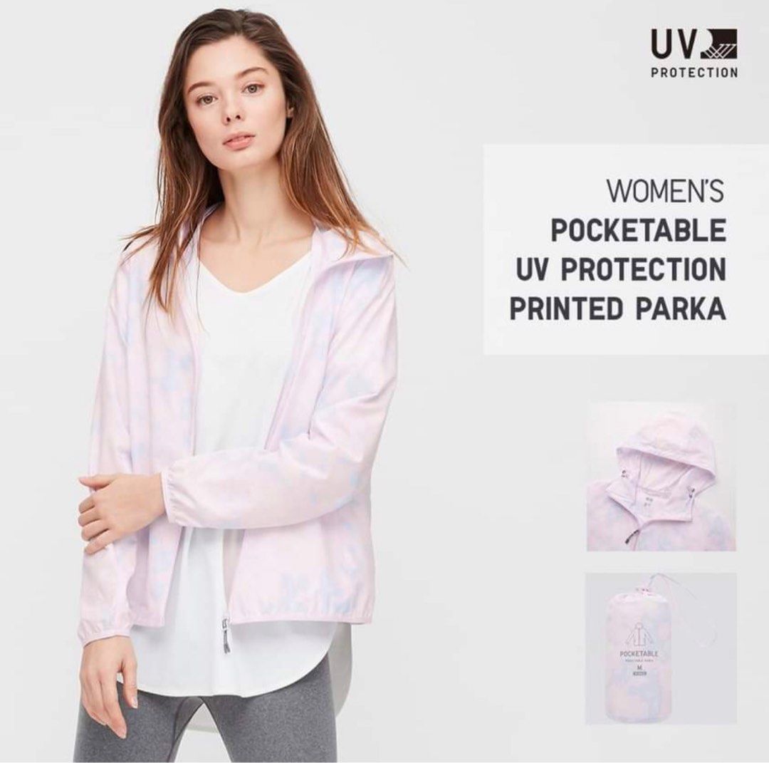 WOMENS POCKETABLE UV PROTECTION PARKA  UNIQLO VN