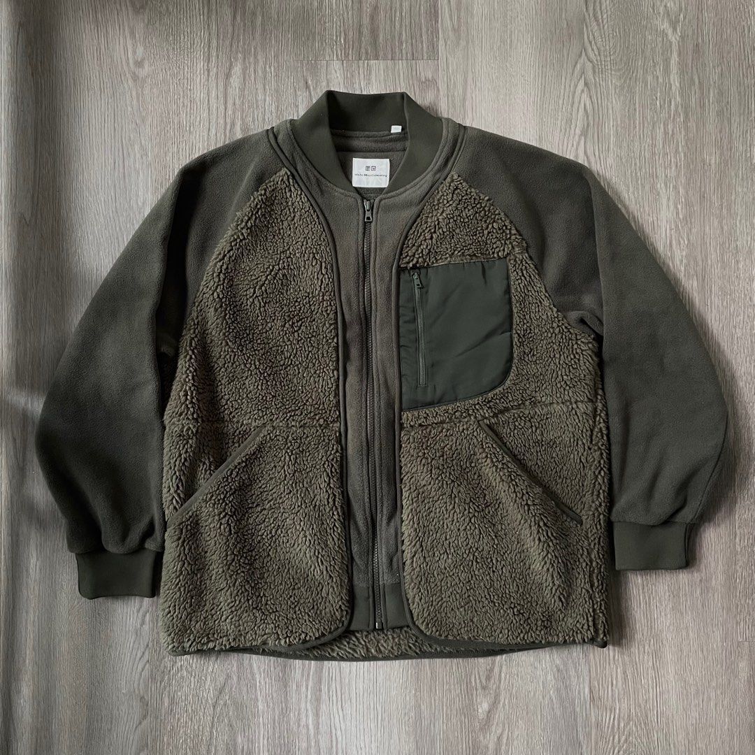 White mountaineering clearance boa bomber jacket