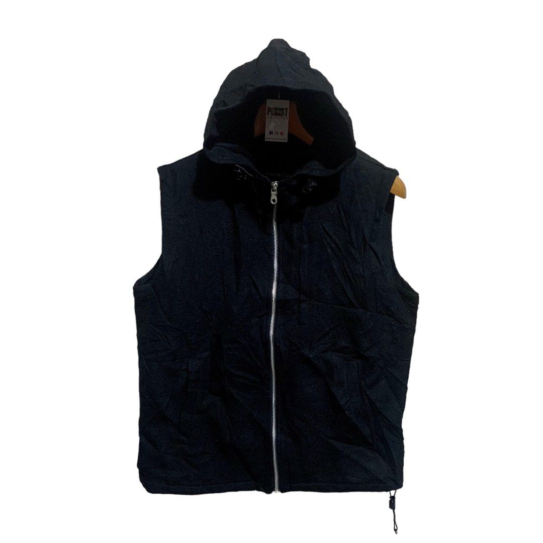 Uniqlo hooded vest new arrivals