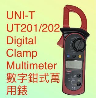 UNI-T UT201/202 鉗型他錶/萬用錶 Clamp Digital Multimeter