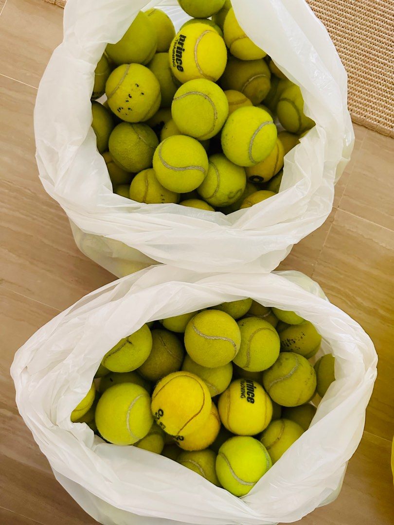 Used Tennis Balls 97, Sports Equipment, Sports & Games, Racket & Ball