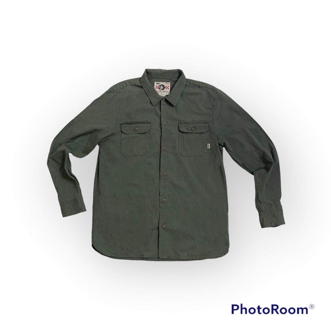 Vans army green clearance jacket