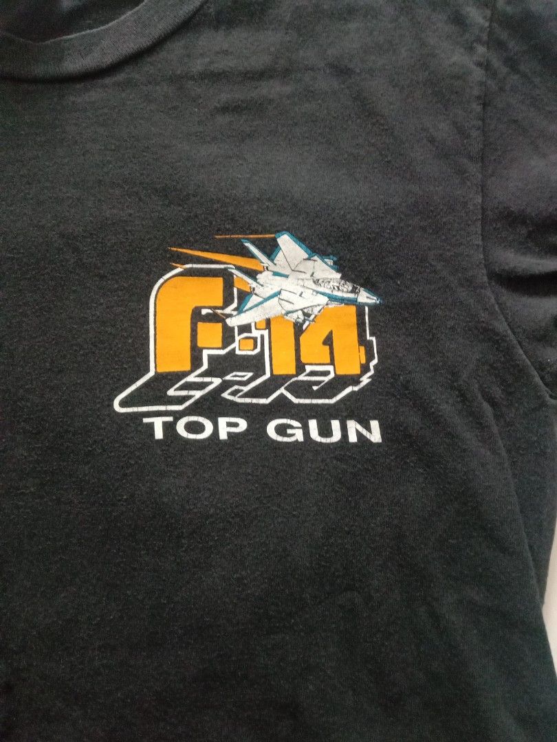 vintage army top gun shirt, Men's Fashion, Tops & Sets, Tshirts & Polo