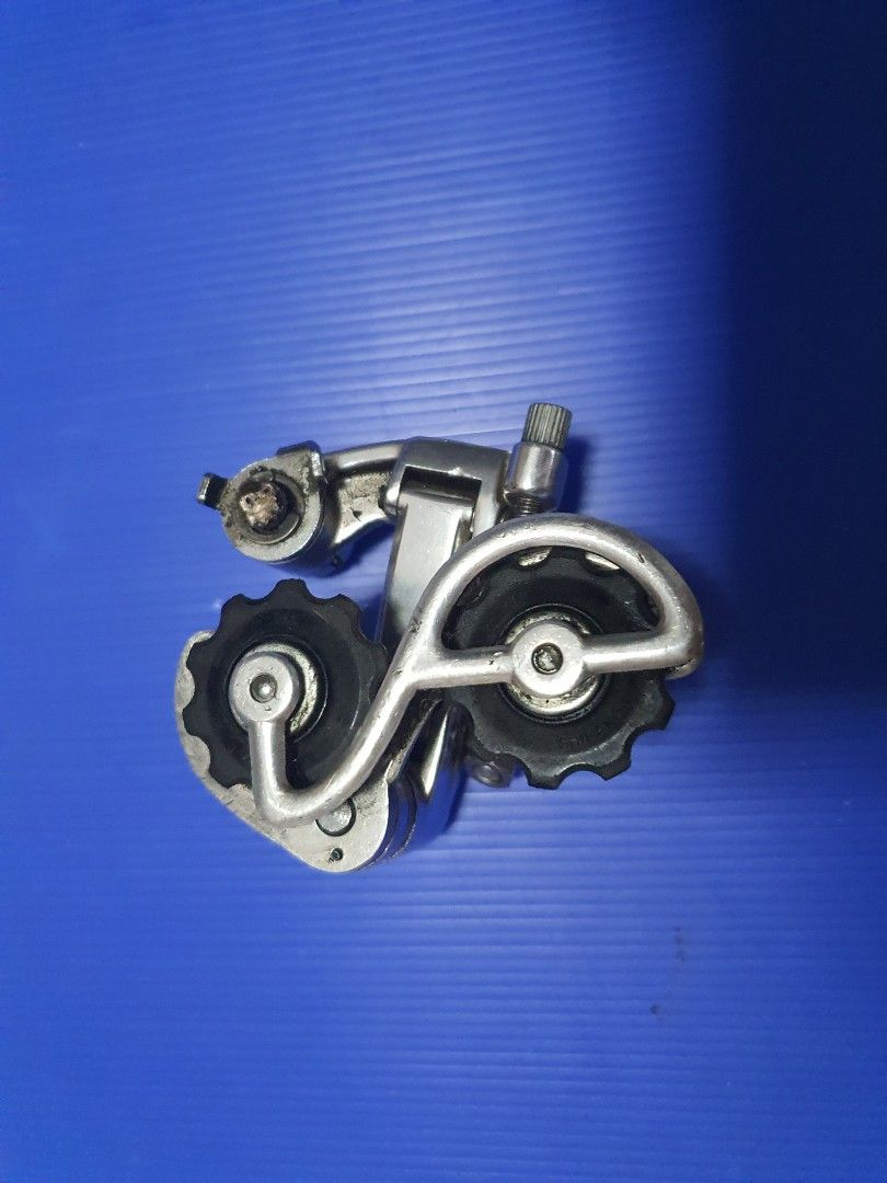 Ancien Dérailleur Arrière Shimano Crane Courte Cage Années 70 – Vintage Pour Vélo Course Dura Ace