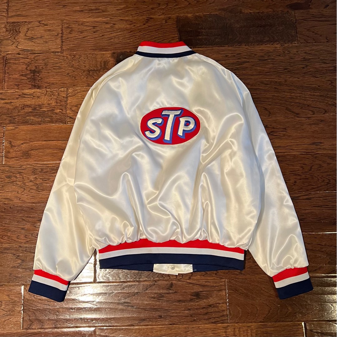 Vintage STP racing jacket, Men's Fashion, Coats, Jackets and Outerwear