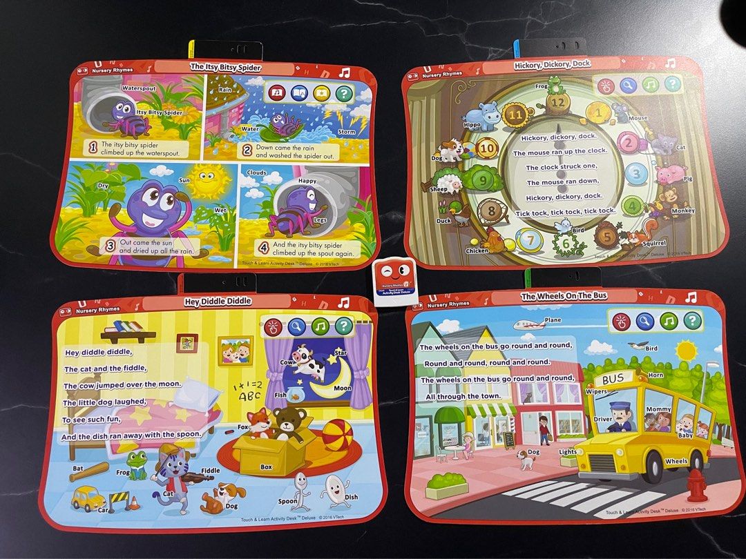 Vtech Touch & Learn Expansion Pack Nursery Rhyme, Babies & Kids, Baby