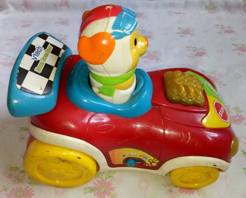 Vtech zoom zoom racer original battery operated working with sound