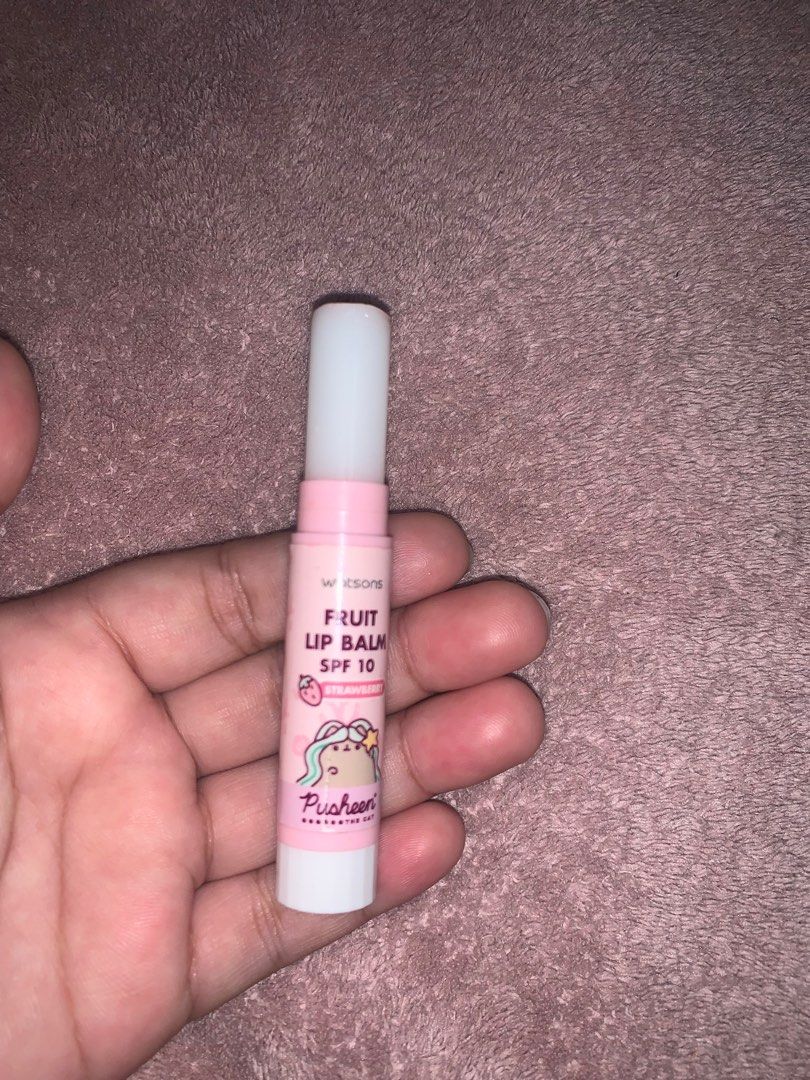 Watson fruit lip balm spf 10, Beauty & Personal Care, Face, Makeup on