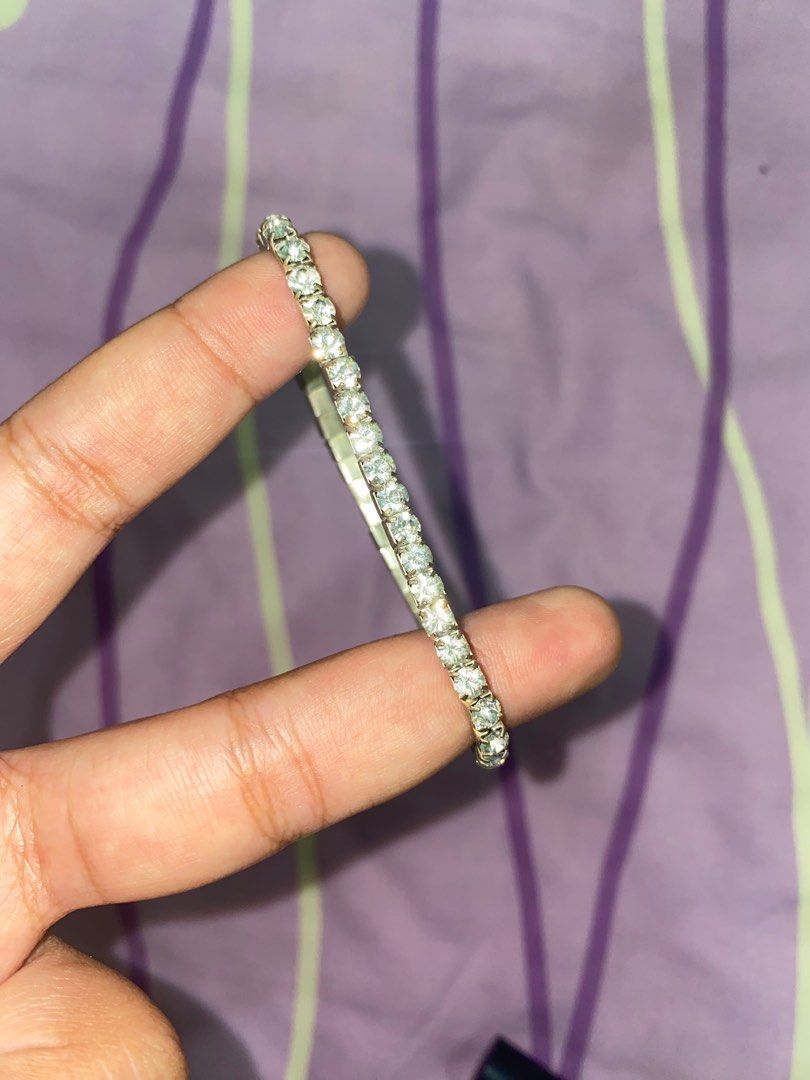 white stone bracelet