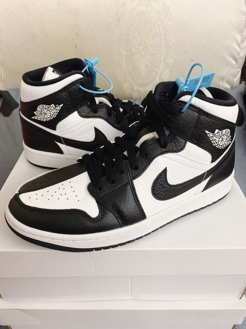 WMNS AIR JORDAN 1 MID SE Homage 黑白 鴛鴦 熊貓 陰陽 DR0501-101